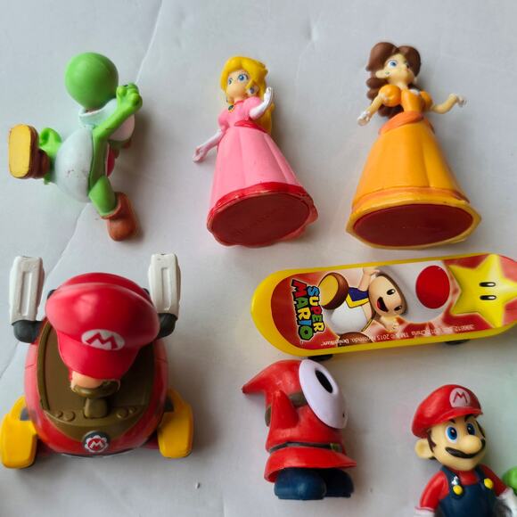 Super Mario 22 Pc Mini Figure Cake Topper Set Gamer Kids Party Action Figures - Picture 9 of 16
